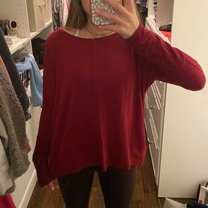 red Fab’rik sweater!